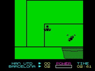 European Soccer Challenge screenshot 2 for ZX Spectrum